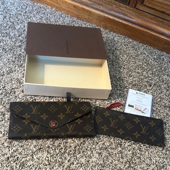 Louis Vuitton Handbags - Louis Vuitton Emilie Monogram wallet with matching  pouch with box!